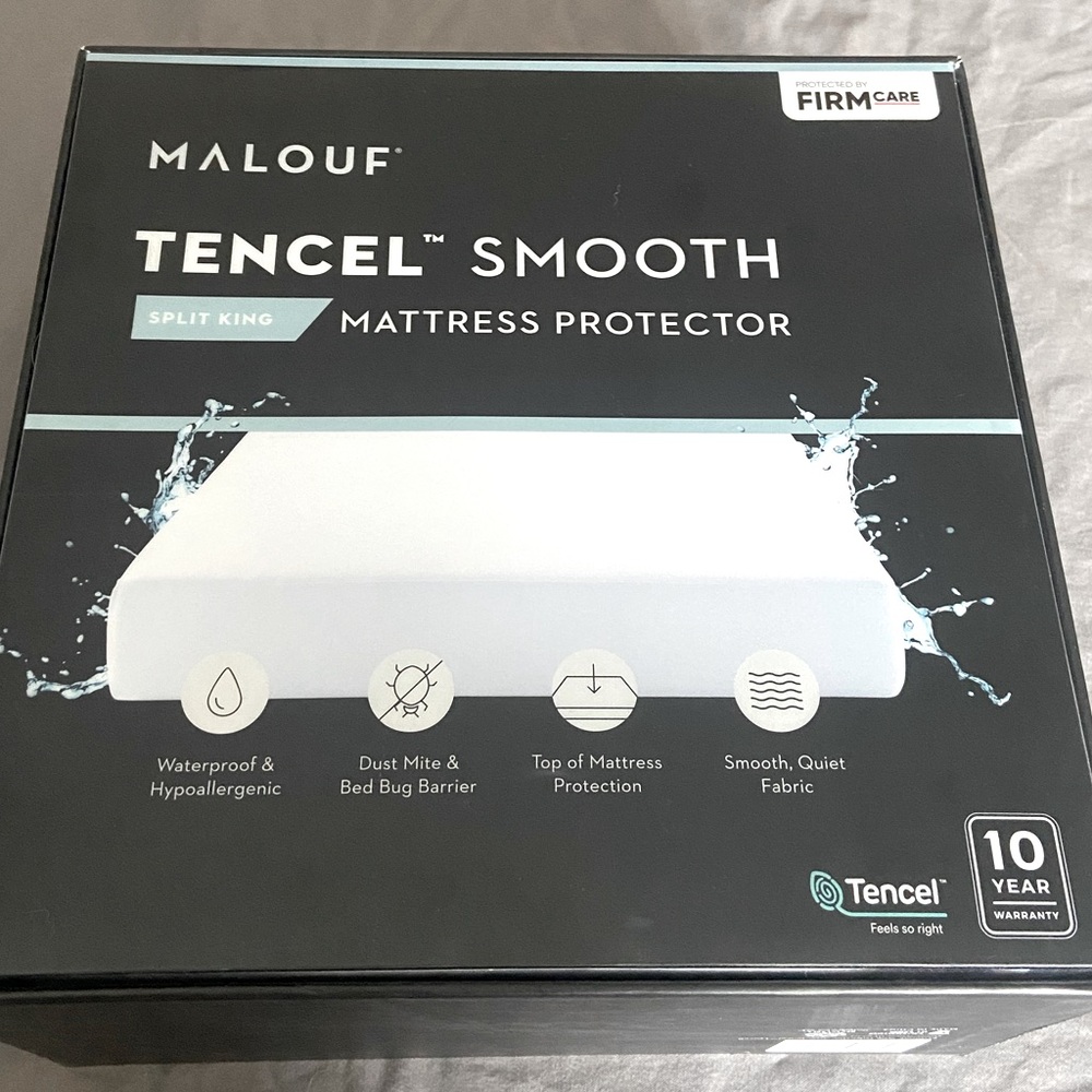 Malouf Split King Mattress Protector